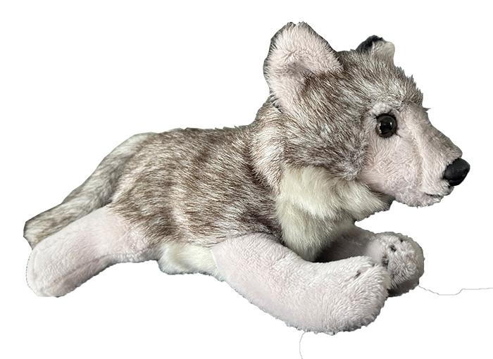 Gray Wolf Stuffed Toy - Wolf Haven International