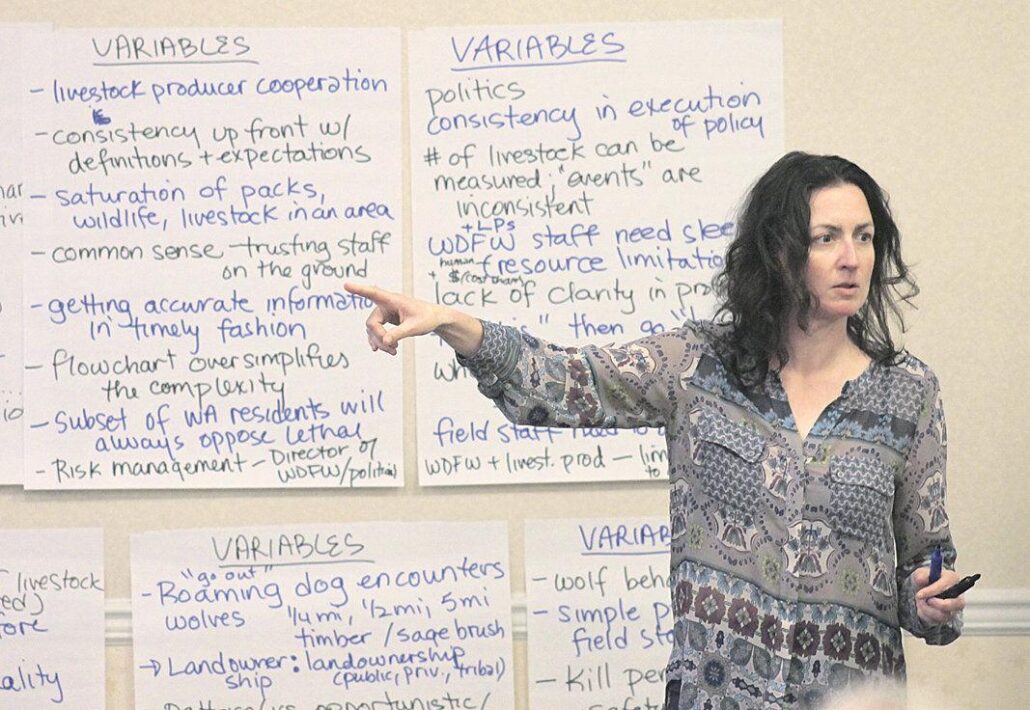 Copy of Francine Facilitating the WAG (Capital Press)